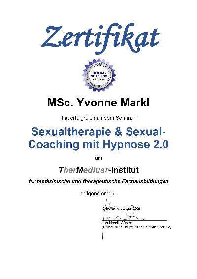 Zertifikat Hypnose
